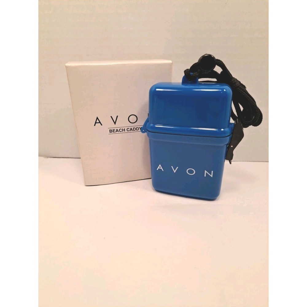 BLUE BEACH CADDY (AVON) W/STRAP - New